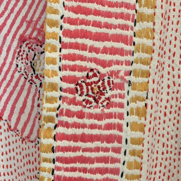 Vintage Hand Sewn Indian Jacket made by Artisans - Picture 11 of 14